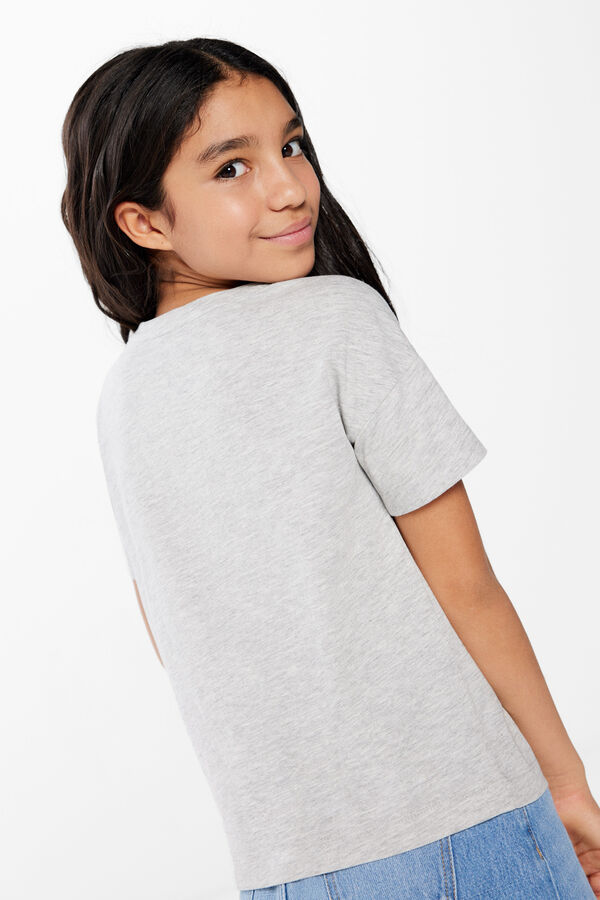 Springfield Kids Camiseta Rolling Stones ni&ntilde;a gris