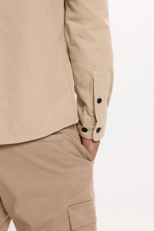 Only & Sons Sobrecamisa manga cinzento