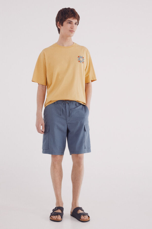 Springfield Camisa xadrez nativa estampado