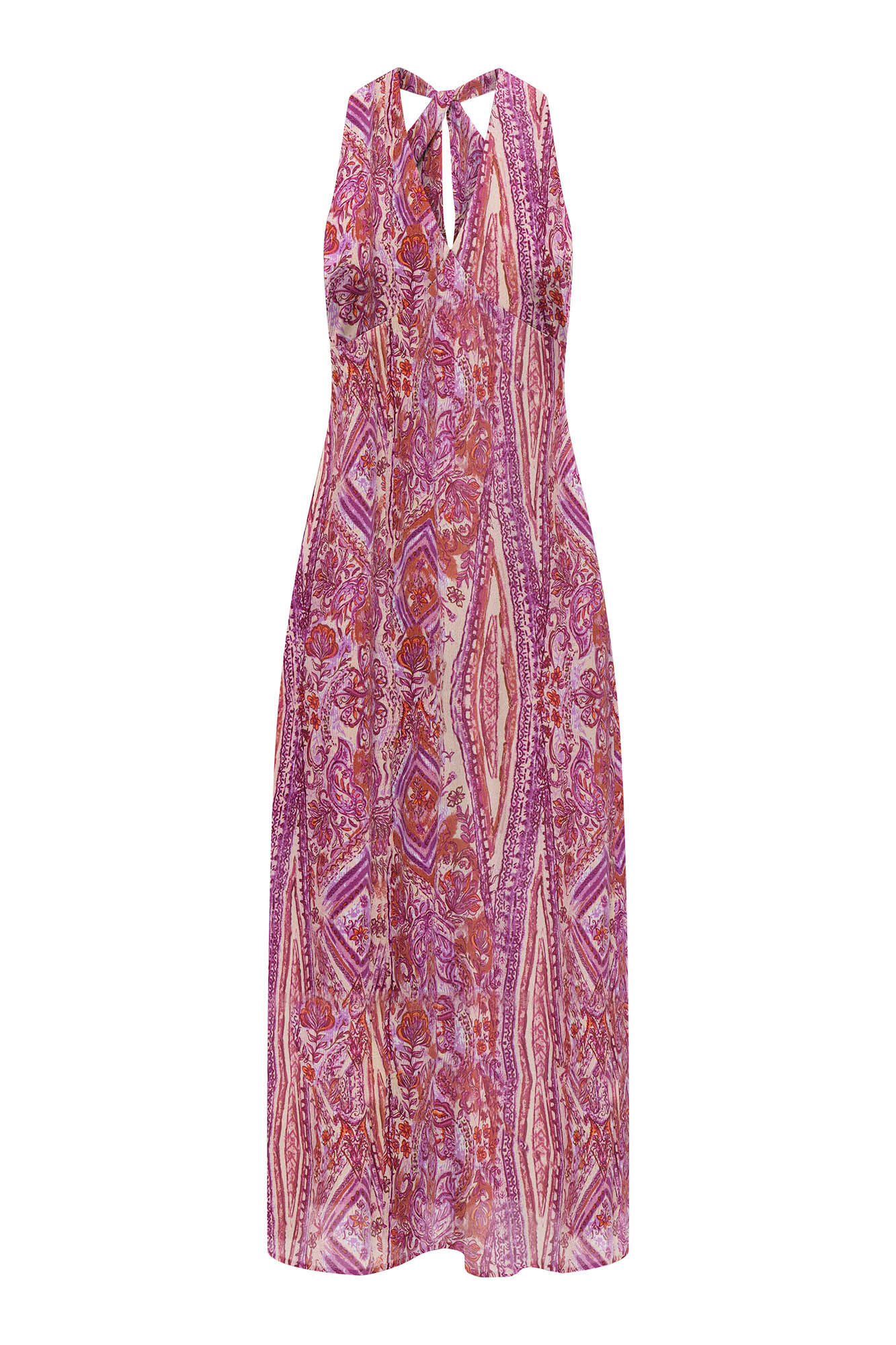 Only Vestido comprido flu&iacute;do