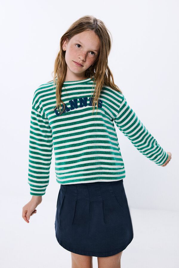 Springfield Kids Jersey chenilla ni&ntilde;a blanco
