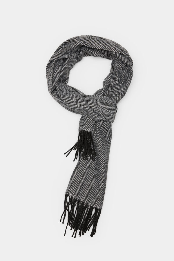 Springfield Len&ccedil;o espiga cinza cinzento