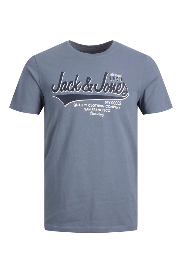 Springfield T-shirt logo azulado