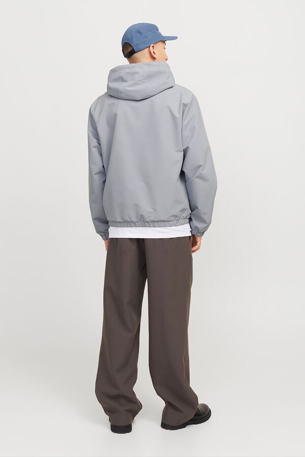 Jack & Jones Casaco de meia esta&ccedil;&atilde;o cinzento