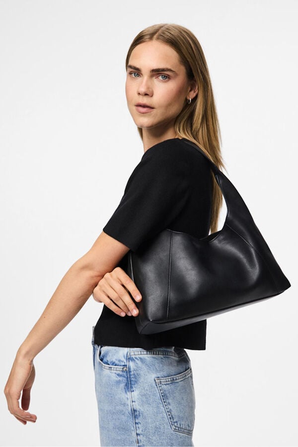 Pieces Bolso asa mediano negro