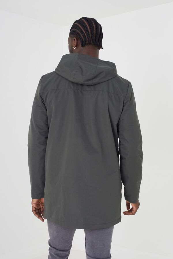 Brave Soul Chaqueta ligera con capucha kaki