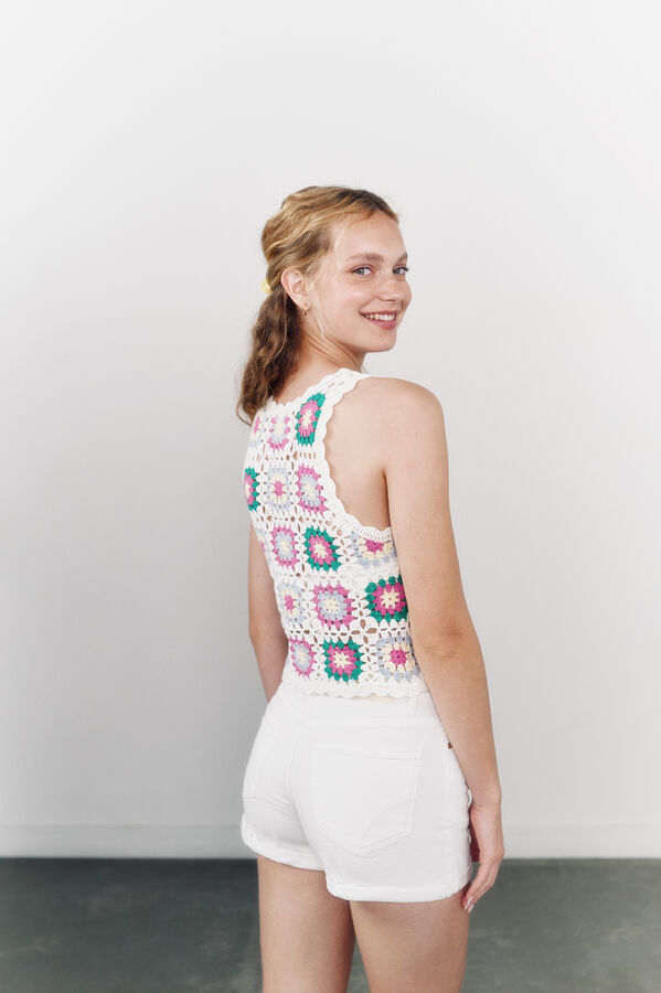 High Spirits Topo Escarlate  bege