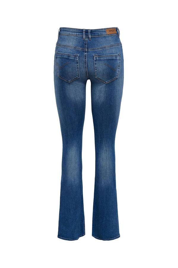 Springfield Jeans Flare azul medio