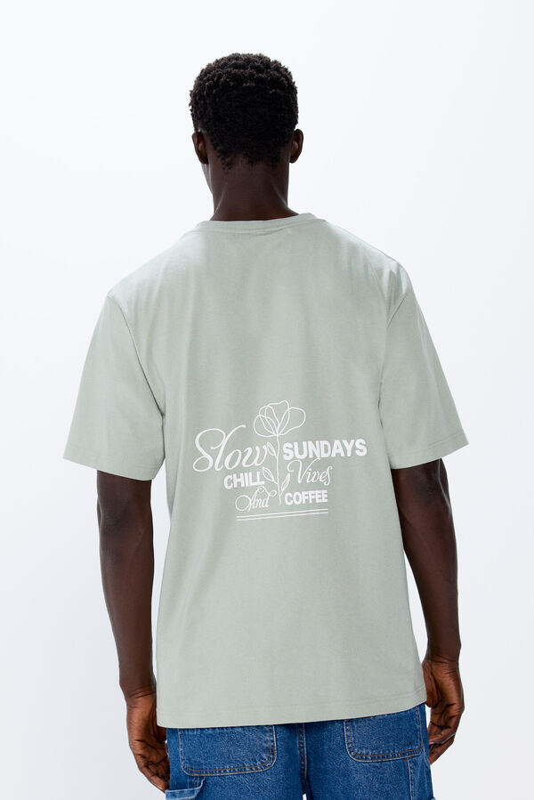 Springfield Camiseta slow sundays estampado