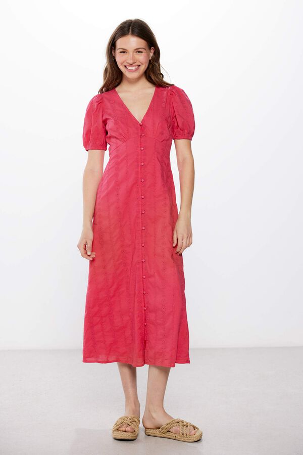 High Spirits Vestido Rainbow rosa