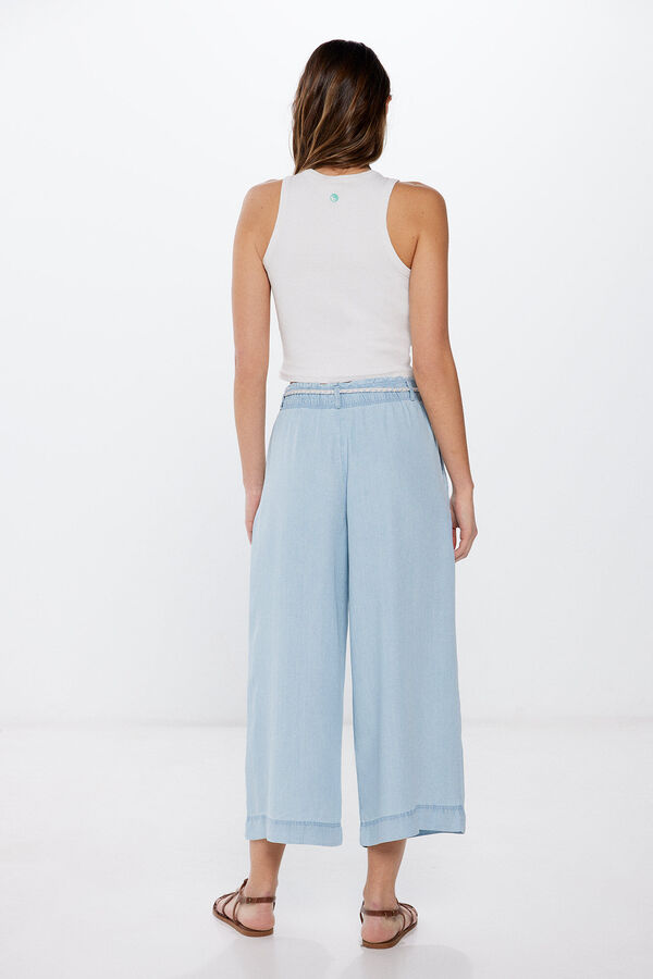 Springfield Jeans Culotte azul