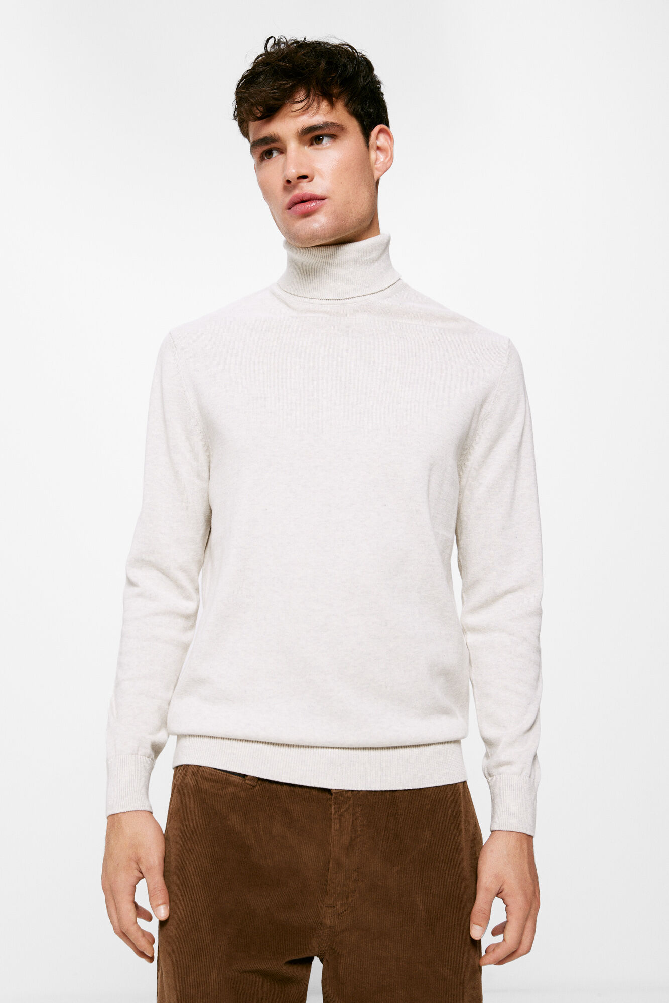 Springfield Camisola b&aacute;sica gola cisne