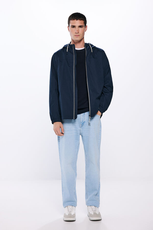 Springfield Parka t&eacute;cnica azul