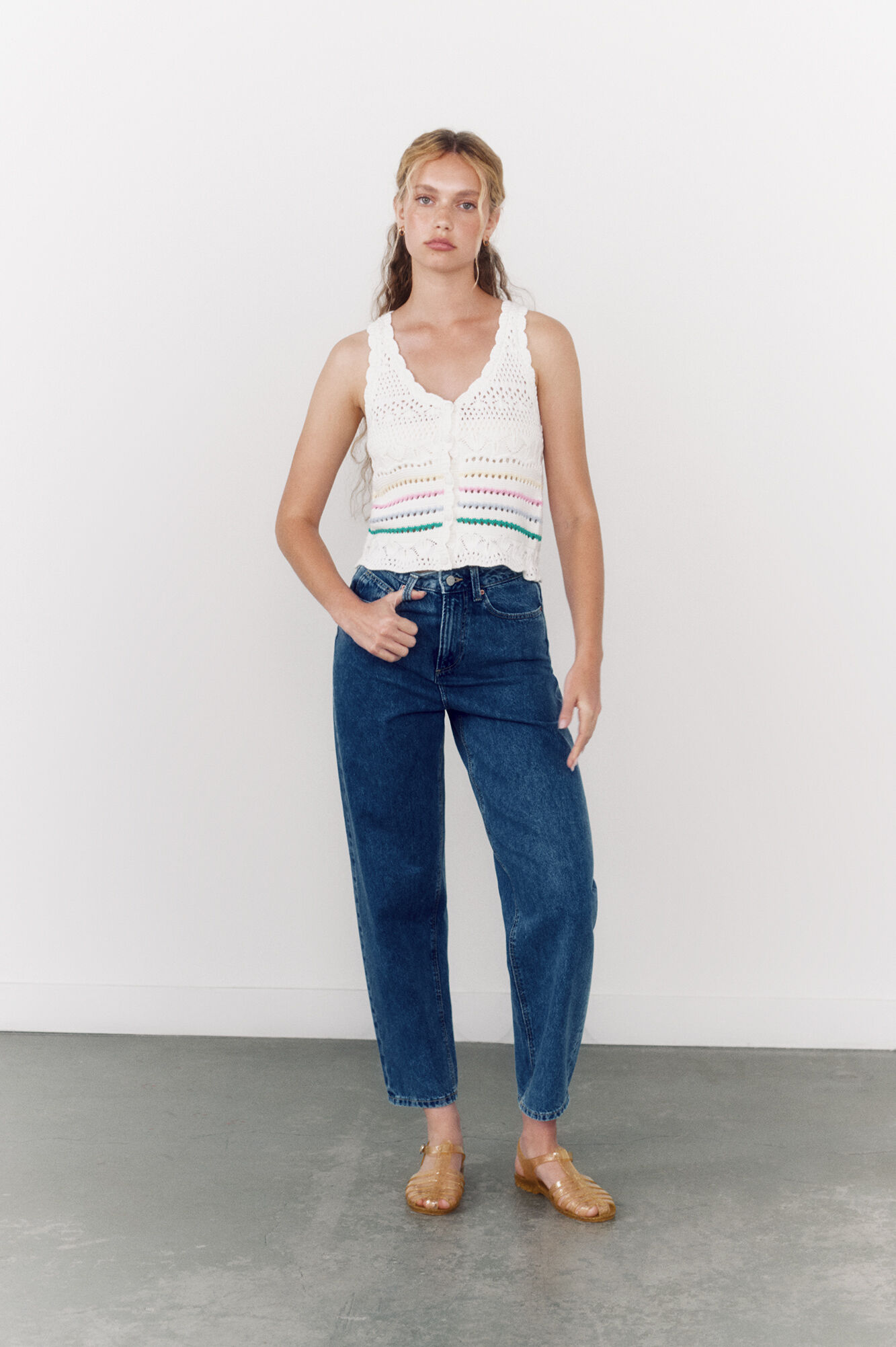 High Spirits Cal&ccedil;a Jeans "Globo"