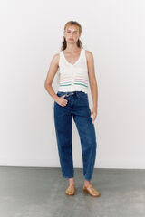 High Spirits Calça Jeans "Globo" azul