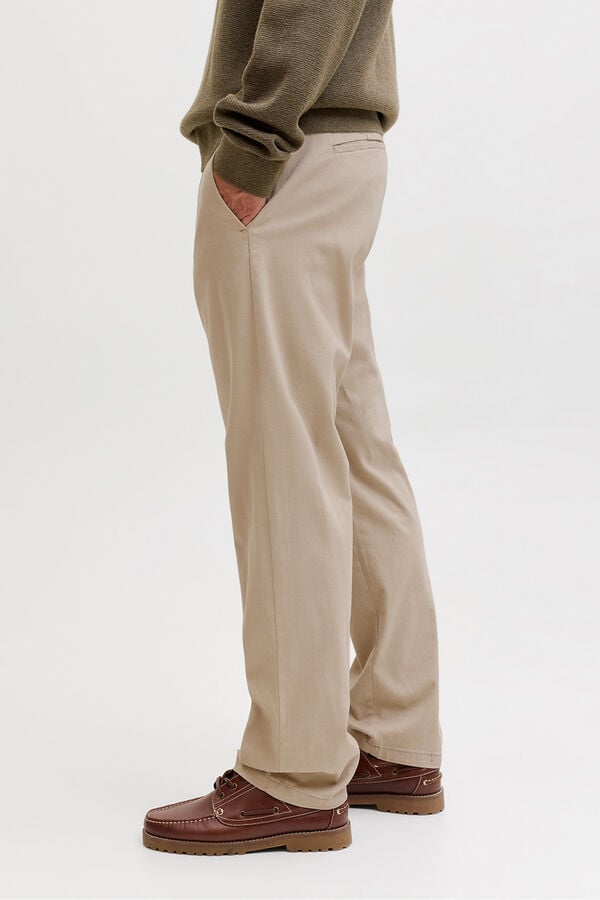 Jack & Jones Pantal&oacute;n chino relaxed tostado