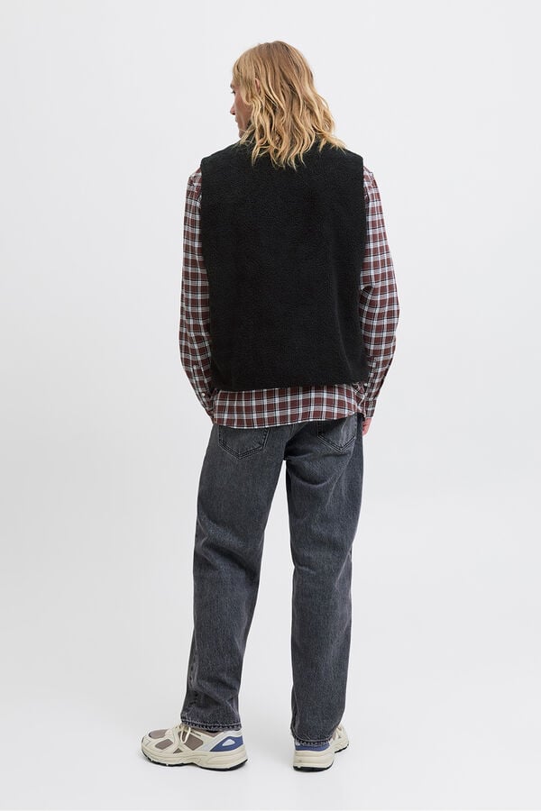 Jack & Jones Chaleco polar negro
