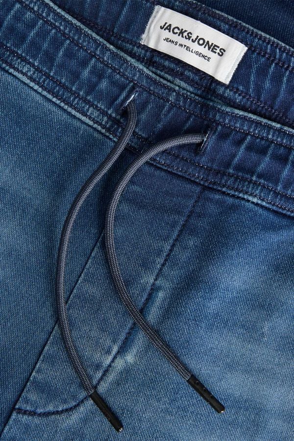 Jack & Jones Bermuda regular algod&oacute;n azul