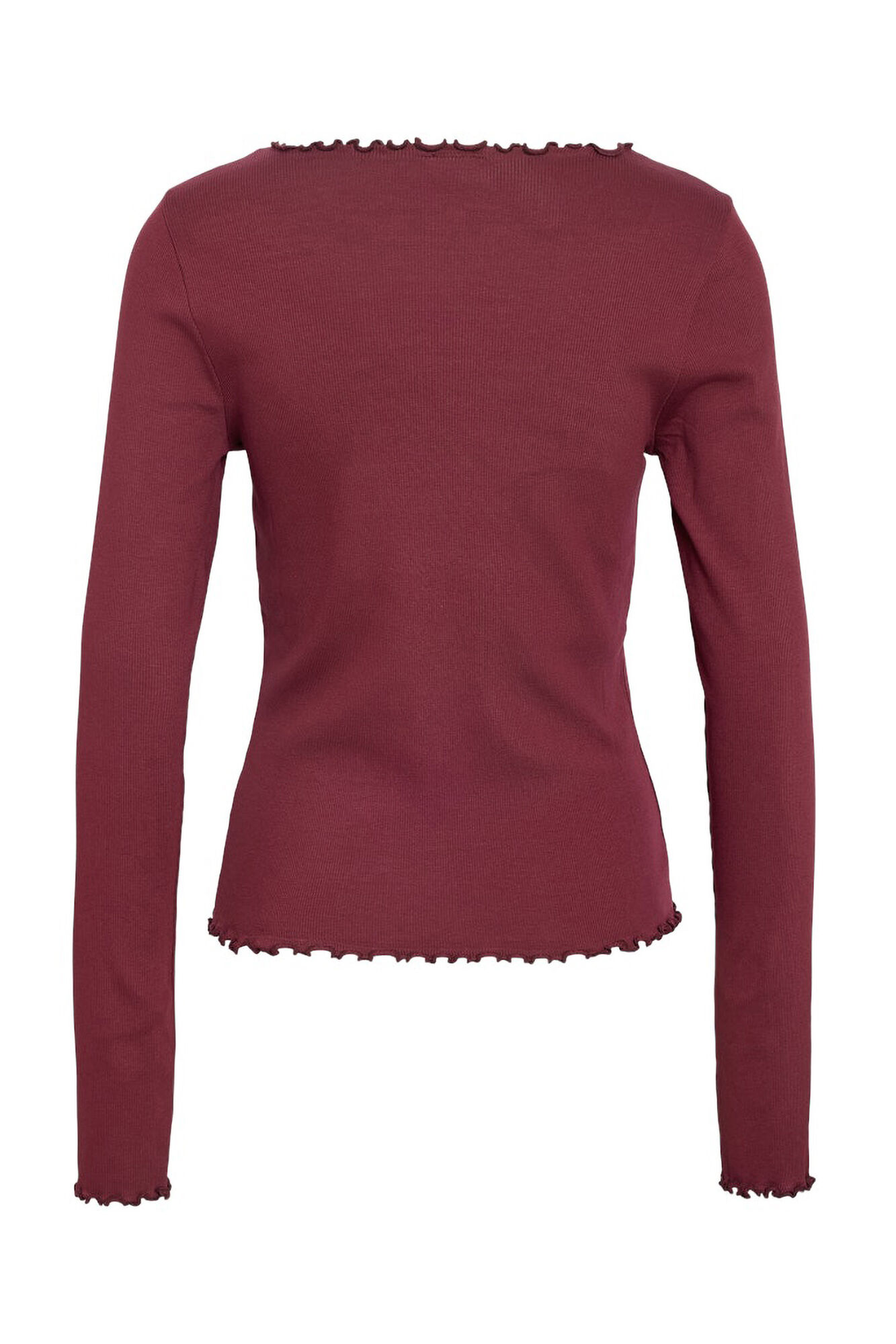 Noisy May Top manga larga costuras