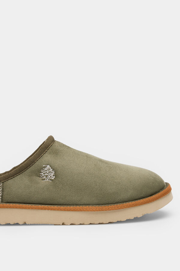 Springfield Chinelo de fita bicolor verde