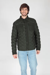 Brave Soul Jaqueta acolchoada com v&aacute;rios bolsos verde