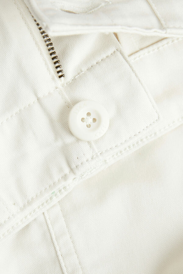 Jack & Jones Saia curta de gabardina estampado