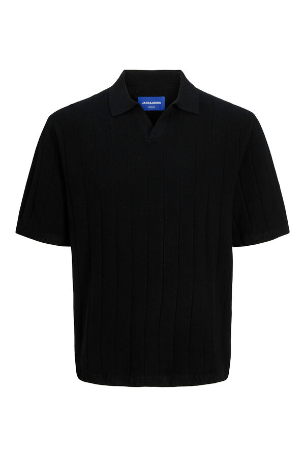 Jack & Jones Polo relaxed fit preto