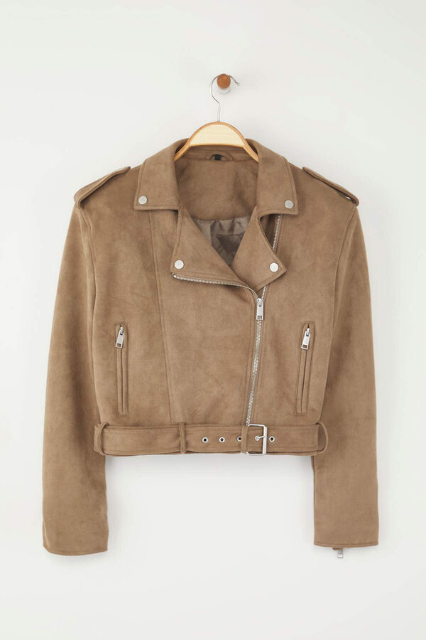 Trendyol Casaco biker cru