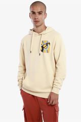 Kappa Valter Sweatshirt com capuz bege