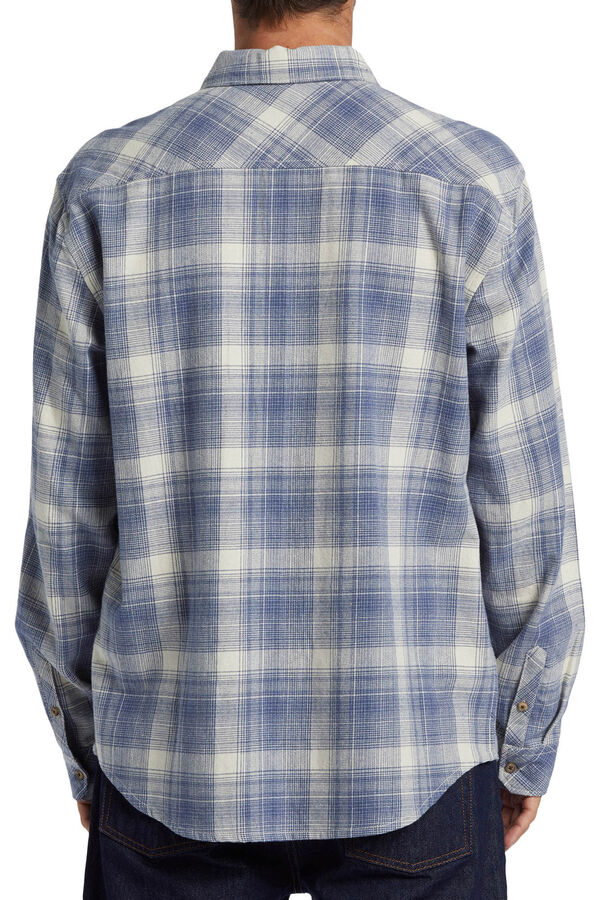 Billabong Camisa de franela para Hombre azul