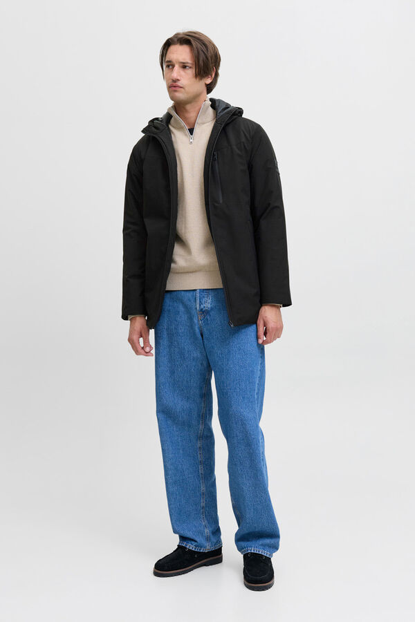 JJ REBEL Parka curta preto