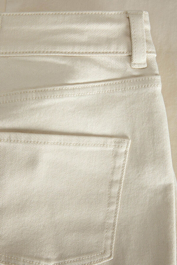 Jack & Jones Pantal&oacute;n blanco corte recto blanco