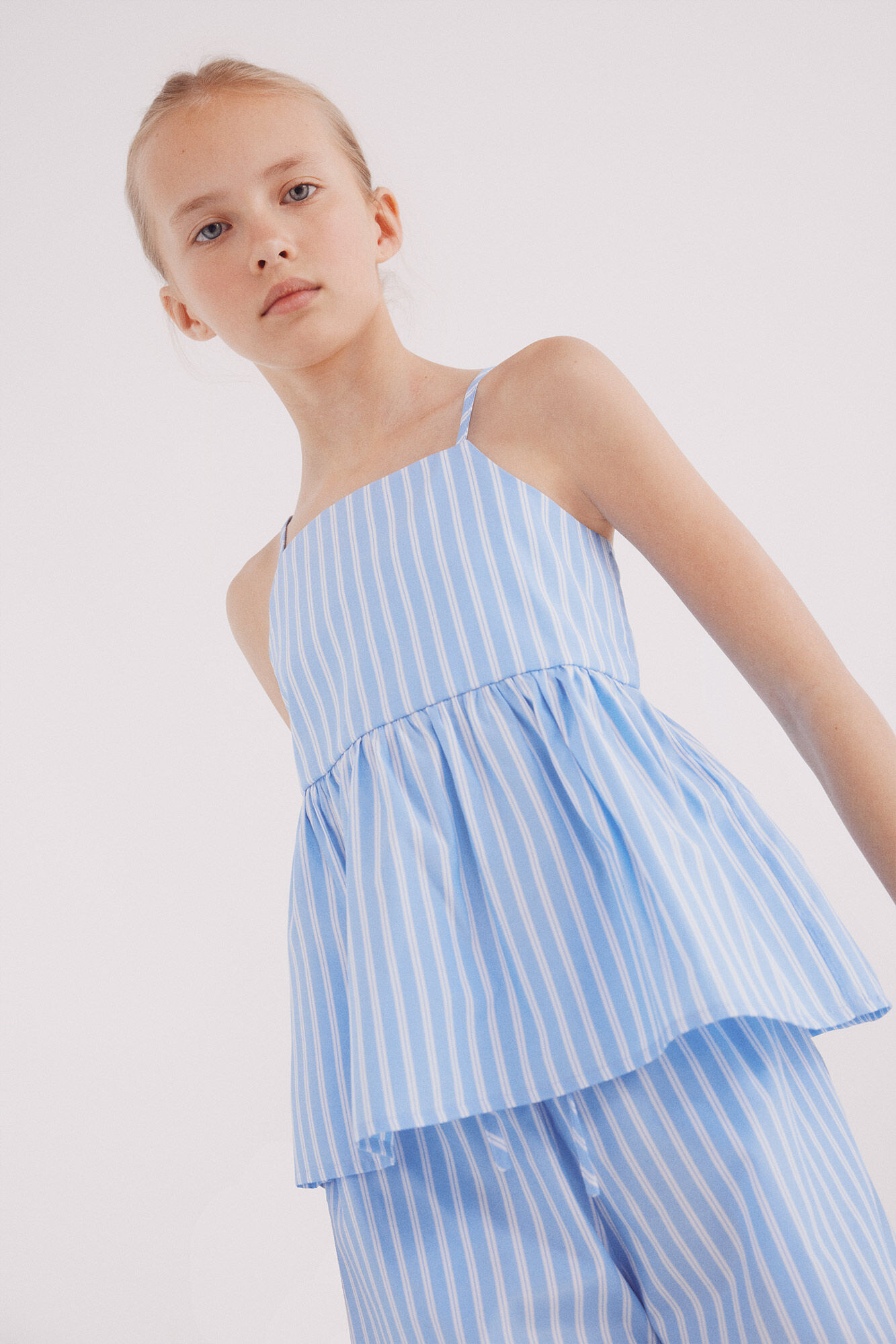 Springfield Kids Top riscas de al&ccedil;as para menina 