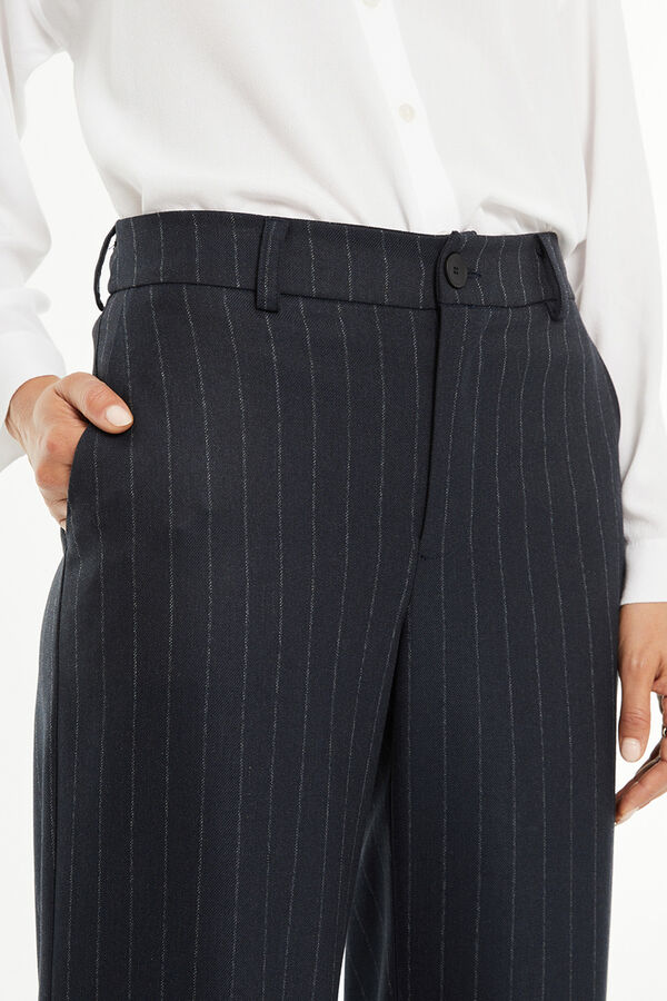 System Action Pantal&oacute;n raya diplom&aacute;tica azul