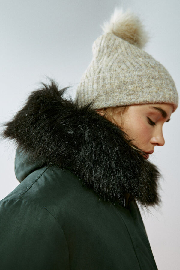 Springfield Chaqueta Parka Verde Mujer Parka Spring Only Abrigo