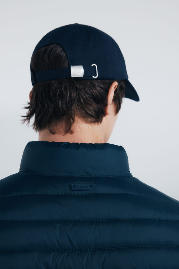 Springfield Colete acolchoado azul