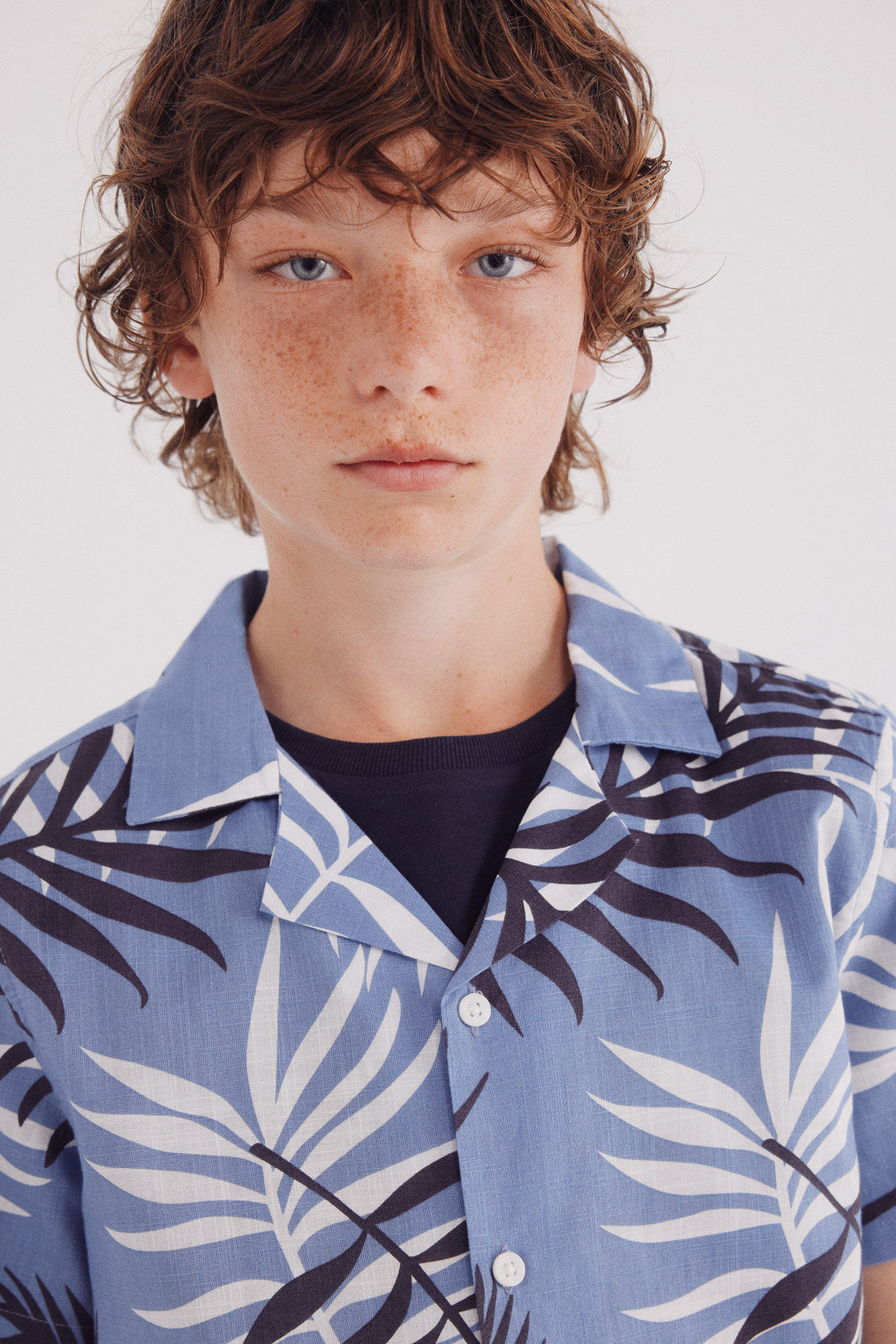 Springfield Kids Camisa palmeira para meninos