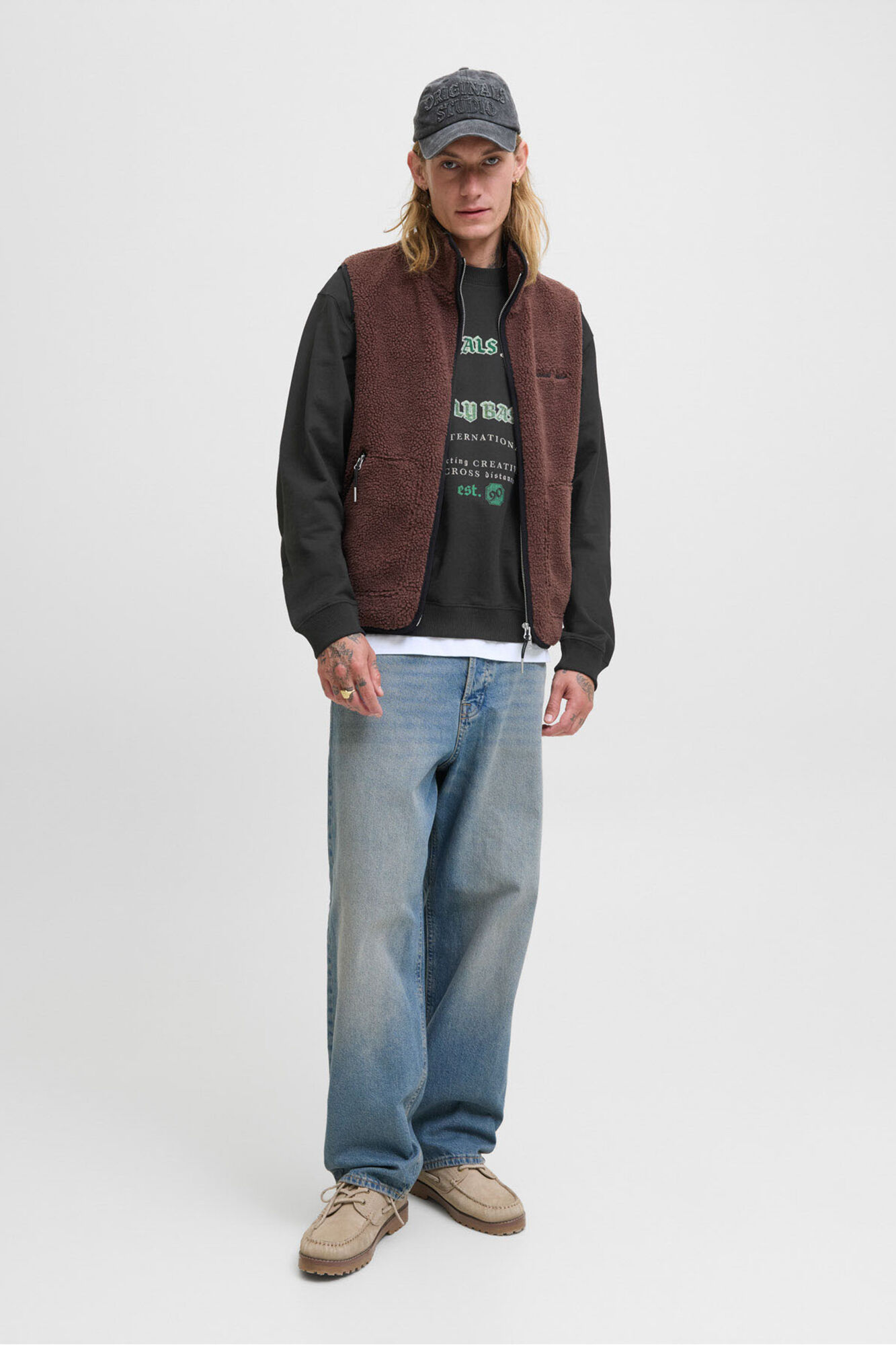 Jack & Jones Sweatshirt original do est&uacute;dio