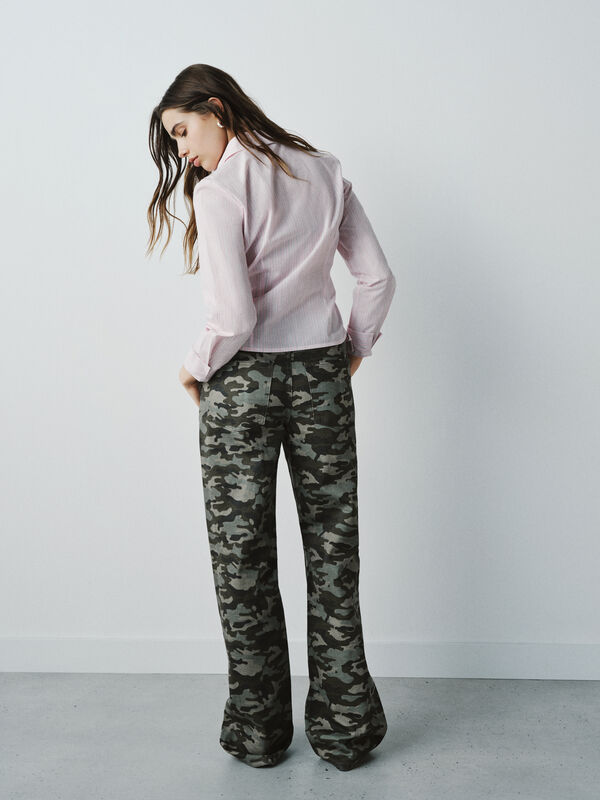 High Spirits Olive Trousers kaki