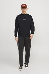 Jack & Jones Camiseta loose fit negro