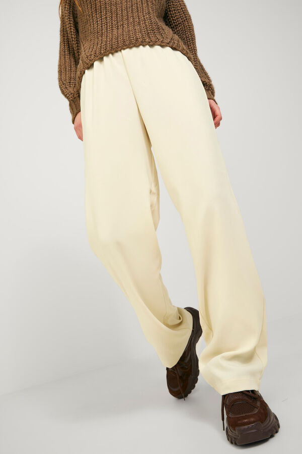 Jack & Jones Calças fit regular bege