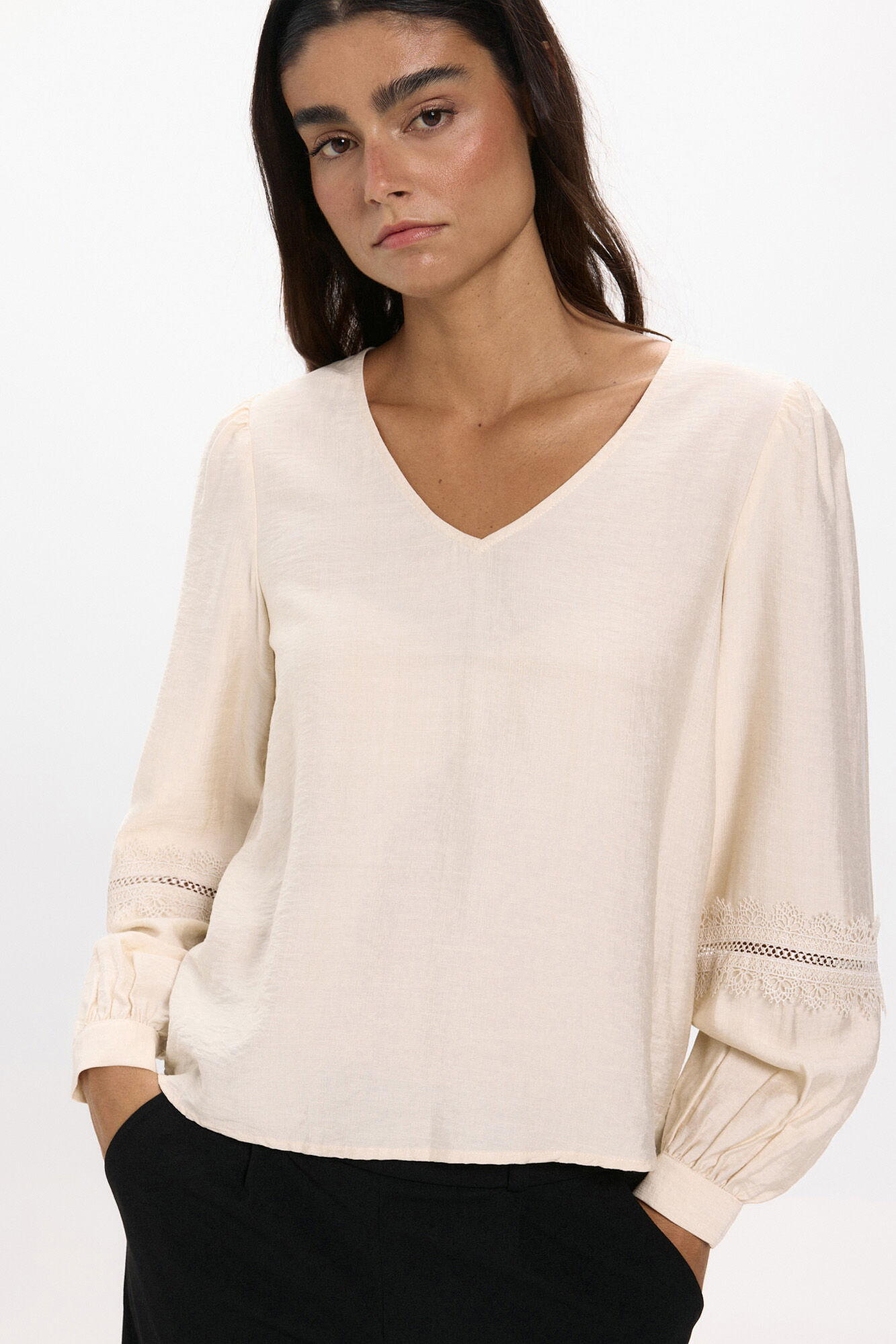 JDY Blusa manga larga