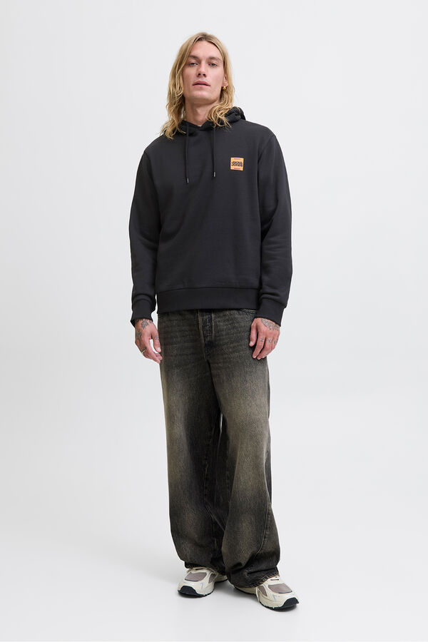 Jack & Jones Sudadera regular fit negro