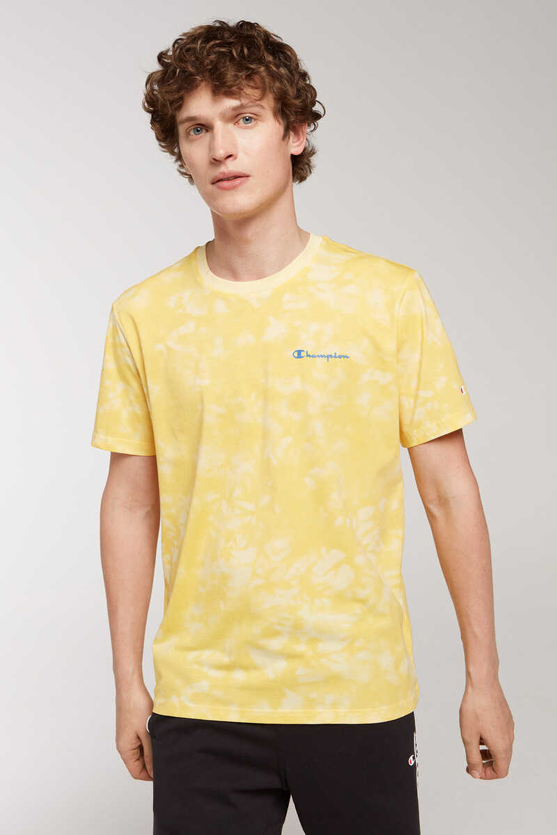 Springfield t-shirt manga corta color tie dye amarillo