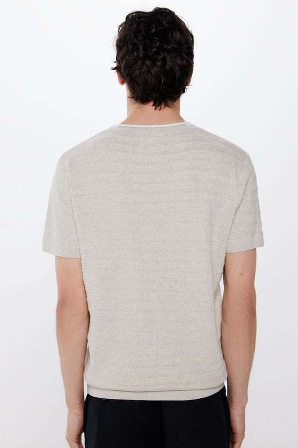 Springfield Camisola manga curta cinzento