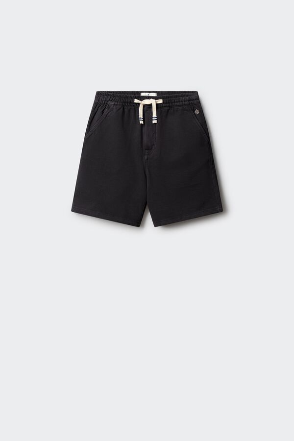 Springfield Kids Bermuda chino knit ni&ntilde;o negro
