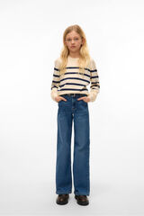 Vero Moda Girl Jersey manga larga gris