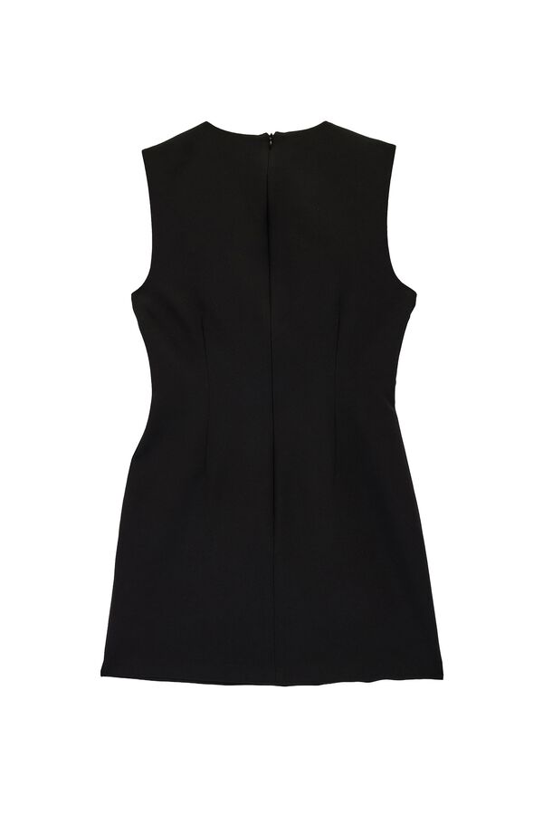 Koton Vestido mini sem mangas preto
