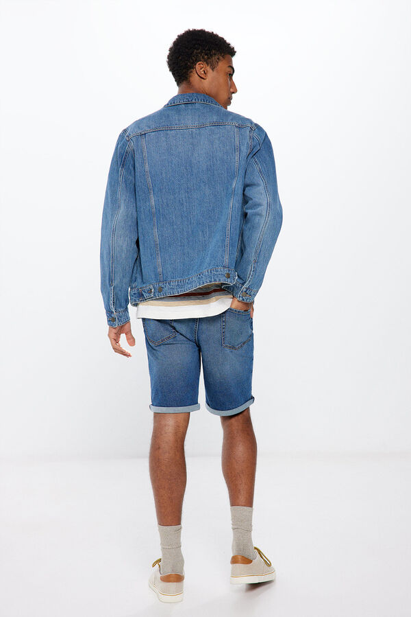 Springfield Bermudas denim  azul