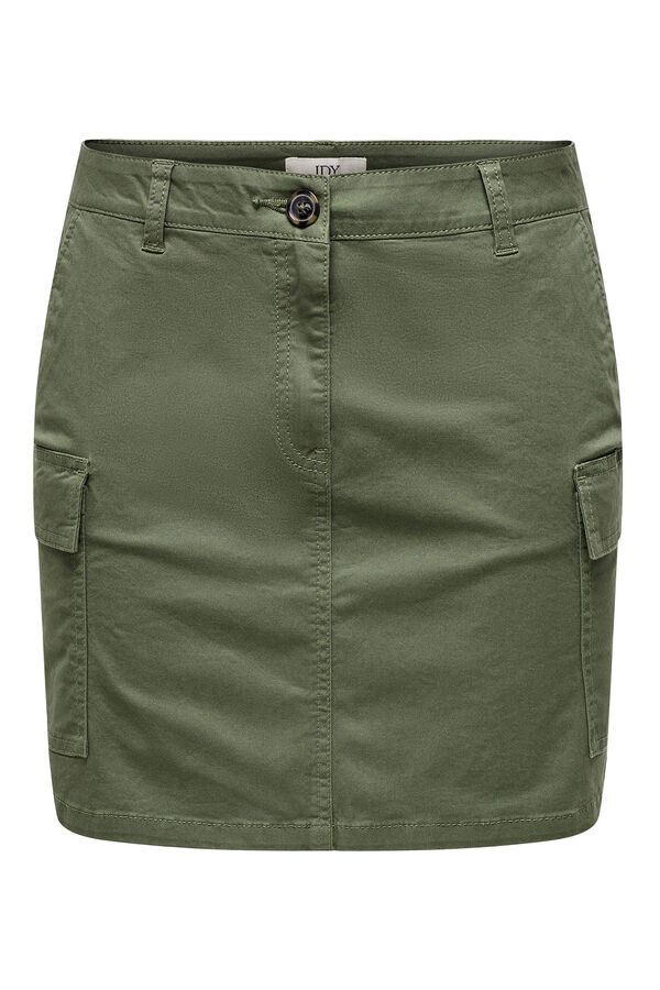 JDY Minissaia cargo Caqui escuro